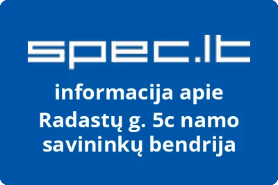Radastų g. 5c namo savininkų bendrija