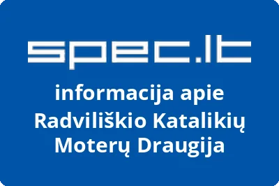 Radviliškio Katalikių Moterų Draugija