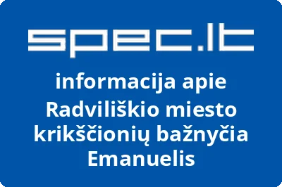 Radviliškio miesto krikščionių bažnyčia Emanuelis