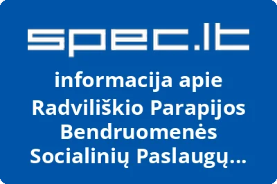 Radviliškio socialinių paslaugų centras