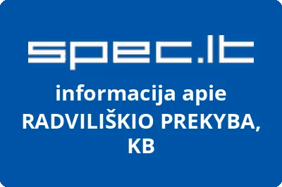 RADVILIŠKIO PREKYBA, KB