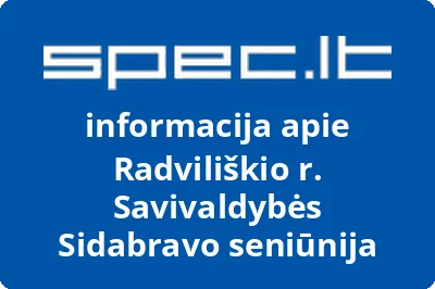 Radviliškio r. Savivaldybės Sidabravo seniūnija
