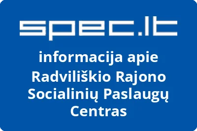 Radviliškio Rajono Socialinių Paslaugų Centras