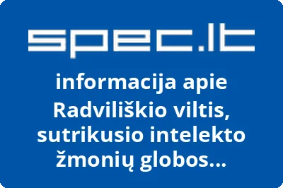 Radviliškio viltis, sutrikusio intelekto žmonių globos bendrija