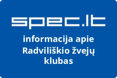 Radviliškio žvejų klubas | spec.lt