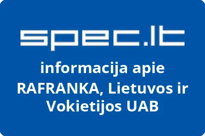Lietuvos ir Vokietijos uždaroji akcinė bendrovė RAFRANKA