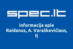 Raidanus, A. Varaškevičiaus, IĮ | spec.lt