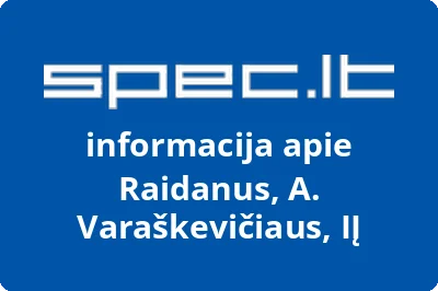 Raidanus, A. Varaškevičiaus, IĮ