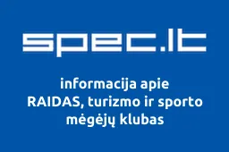 RAIDAS, turizmo ir sporto mėgėjų klubas