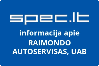 Raimondo autoservisas, UAB