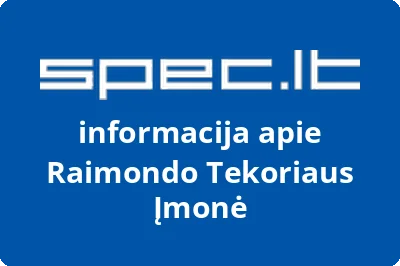 Raimondo Tekoriaus Įmonė