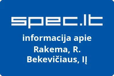 Rakema, R. Bekevičiaus, IĮ