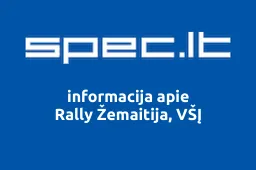 Rally Žemaitija, VŠĮ iliustracija