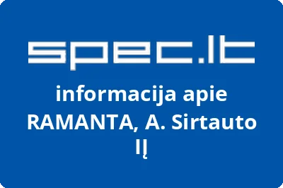 RAMANTA, A. Sirtauto, IĮ