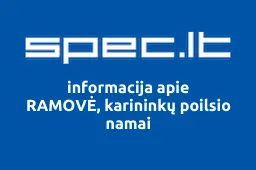 RAMOVĖ, karininkų poilsio namai iliustracija