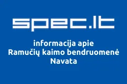Ramučių kaimo bendruomenė Navata | spec.lt