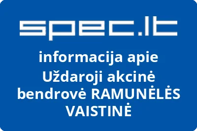 RAMUNĖLĖS VAISTINĖ, UAB