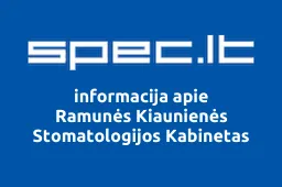 Ramunės Kiaunienės Stomatologijos Kabinetas iliustracija