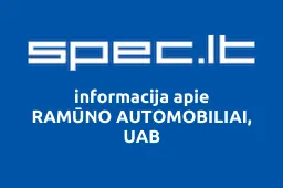 RAMŪNO AUTOMOBILIAI, UAB | spec.lt