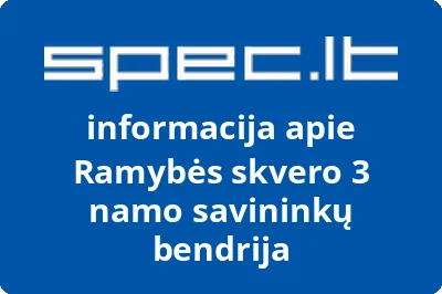 Ramybės skvero 3 namo savininkų bendrija