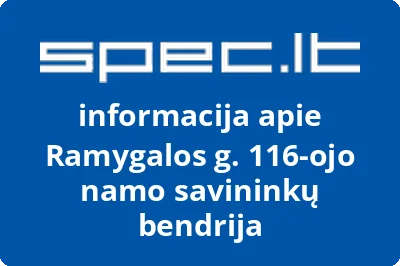 Ramygalos g. 116-ojo namo savininkų bendrija
