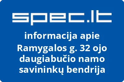 Ramygalos g. 32 ojo daugiabučio namo savininkų bendrija