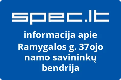 Ramygalos g. 37ojo namo savininkų bendrija