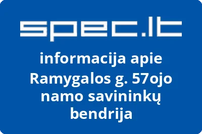 Ramygalos g. 57ojo namo savininkų bendrija