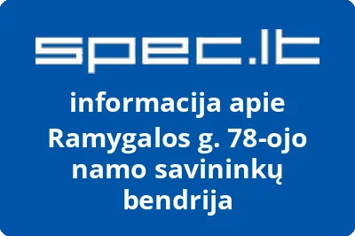 Ramygalos g. 78-ojo namo savininkų bendrija