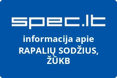 RAPALIŲ SODŽIUS, ŽŪKB