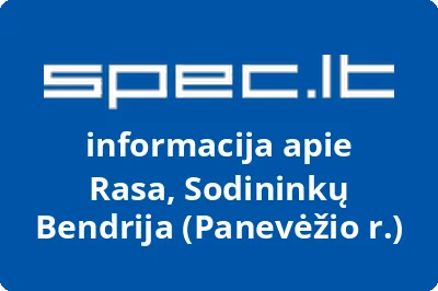 Rasa, Sodininkų Bendrija (Panevėžio r.)