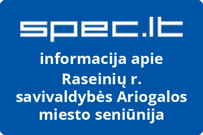 Raseinių r. savivaldybės Ariogalos miesto seniūnija