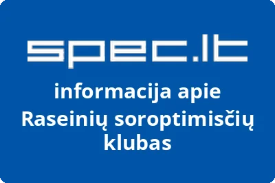 Raseinių soroptimisčių klubas | spec.lt