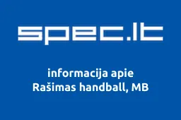 Rašimas handball, MB | spec.lt