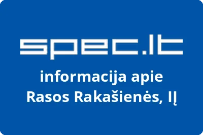 Rasos Rakašienės, IĮ