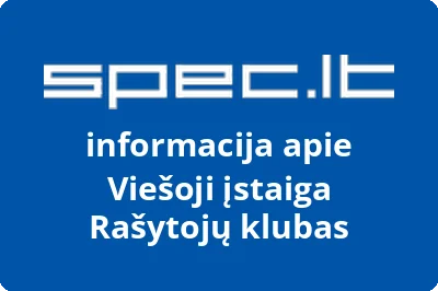 Rašytojų klubas, VŠĮ