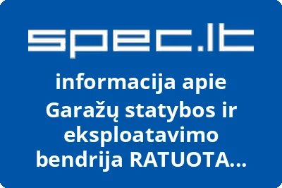 Garažų statybos ir eksploatavimo bendrija RATUOTA BITĖ