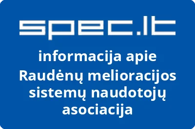 Raudėnų melioracijos sistemų naudotojų asociacija