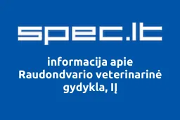 Raudondvario veterinarinė gydykla, IĮ | spec.lt