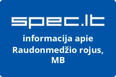 Raudonmedžio rojus, MB | spec.lt