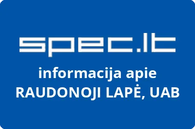 Raudonoji lapė, UAB