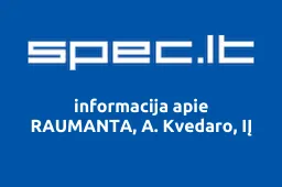RAUMANTA, A. Kvedaro, IĮ | spec.lt
