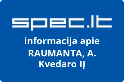RAUMANTA, A. Kvedaro, IĮ