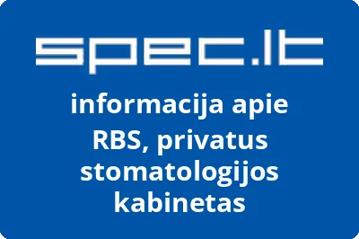 RBS, privatus stomatologijos kabinetas