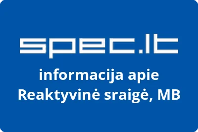 Reaktyvinė sraigė, MB