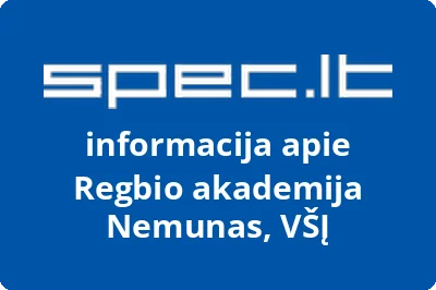 Regbio akademija Nemunas, VŠĮ | spec.lt