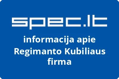 Regimanto Kubiliaus firma