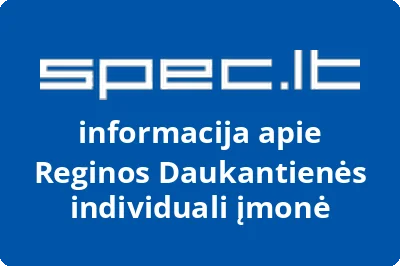 Reginos Daukantienės individuali įmonė