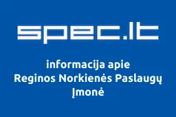 Reginos Norkienės Paslaugų Įmonė