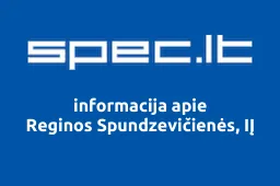 Reginos Spundzevičienės, IĮ | spec.lt